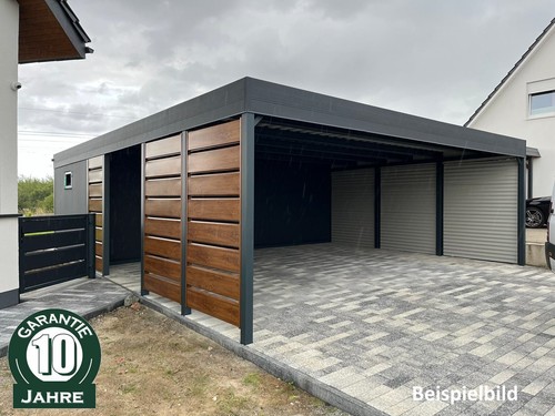 Single doppel carport - single,