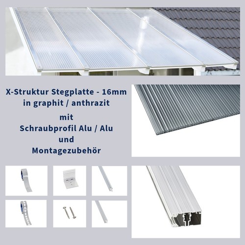 Terrassendach struktur - terrassendach, x-struktur