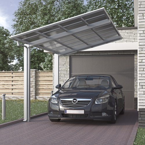 Aluminium carport bausatz - aluminium,