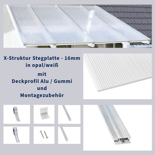 Terrassendach struktur opal - terrassendach, x-struktur