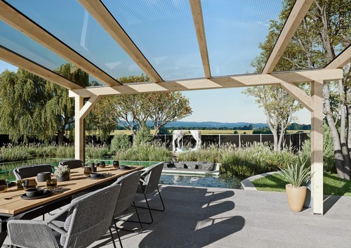 Terrassenüberdachung - , pc